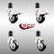 Service Caster 3 Inch 316SS Black Poly Swivel 1-3/4 Inch Expanding Stem Caster Lock Brake, 2PK SS316TTLEX20S314-PPUB-BLK-2-S-2-134 - alternate 3